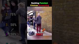 Ranking Funniest Chicken Screaming Part 5 😂💀 #usa