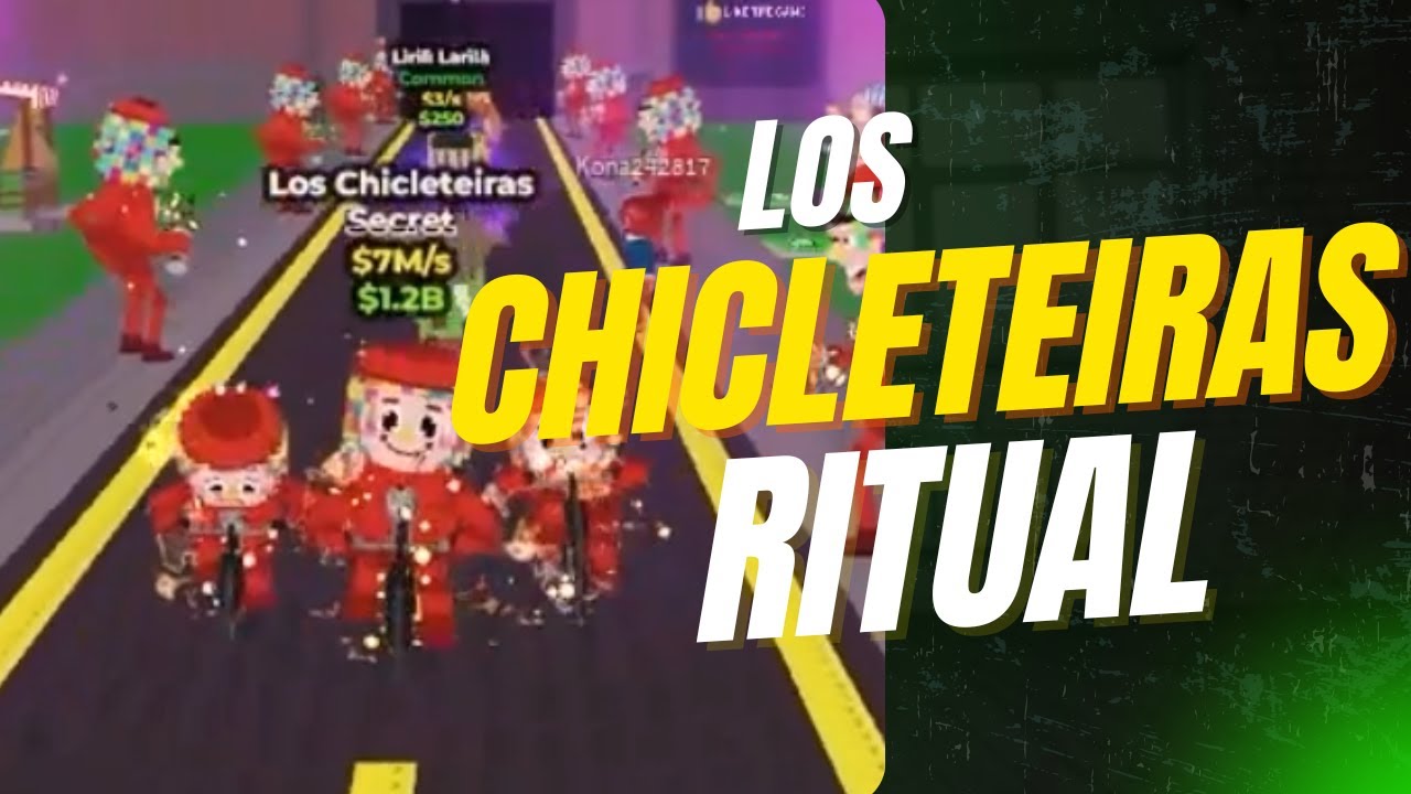 Chicletara Ritual How to perform the Chicleteira Bicicleteira Los Chicleteiras Ritual on ...
