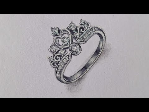 Crown Ring Illustration | Braided art