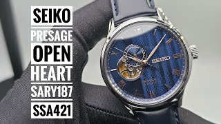 Seiko Presage Automatic Sakura By Night Zen Garden Open Heart Sary187 Ssa421