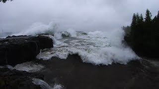 Lake Superior Windstorm October 24th 2017