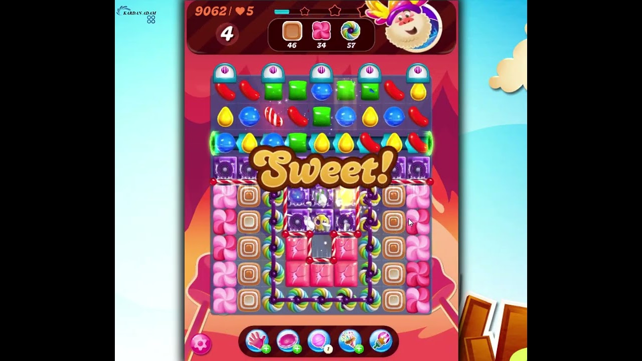 Candy Crush Saga Level 9062 - YouTube