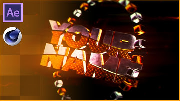 FREE Chrome/Space Style Intro Template | Cinema 4D & After Effects