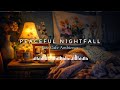 Peaceful Nightfall - Jazz Cafe Ambience (Official Music Video)