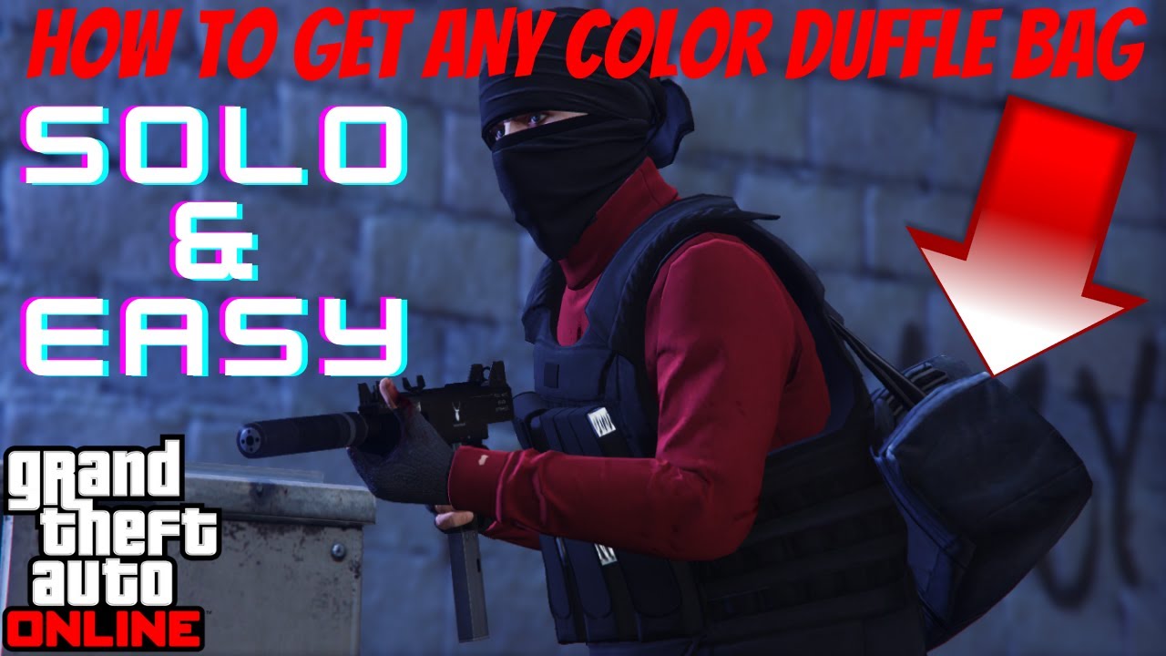 SOLOWORKING DUFFLE BAG GLITCH GTA 5 ONLINE 2022 YouTube
