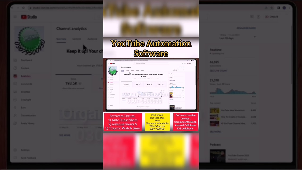 Youtube Automation Software 