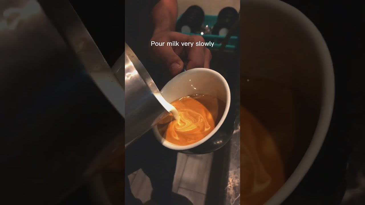How To Pour Milk For Latte Art How To Steam Milk barista latteart latte-art-tutorial-step-by-step-beginner-s-guide-2021-youtube