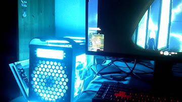 Bitfenix Prodigy LED mod fadecandy WS2812