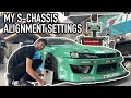 Setting up my 2JZ WISEFAB S-Chassis for Drifting