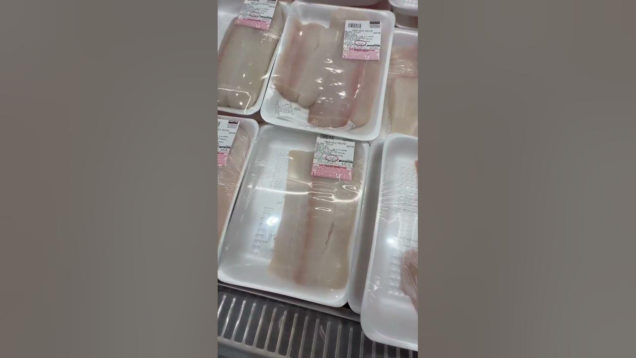 Alaska 23.99 per pound Halibut Price Costco Store YouTube
