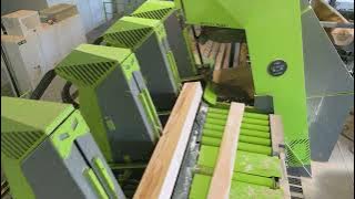 Complete SAWING LINE for HARDWOOD with vertical band sawmill VTZ 1400 PLUS, MEBOR
