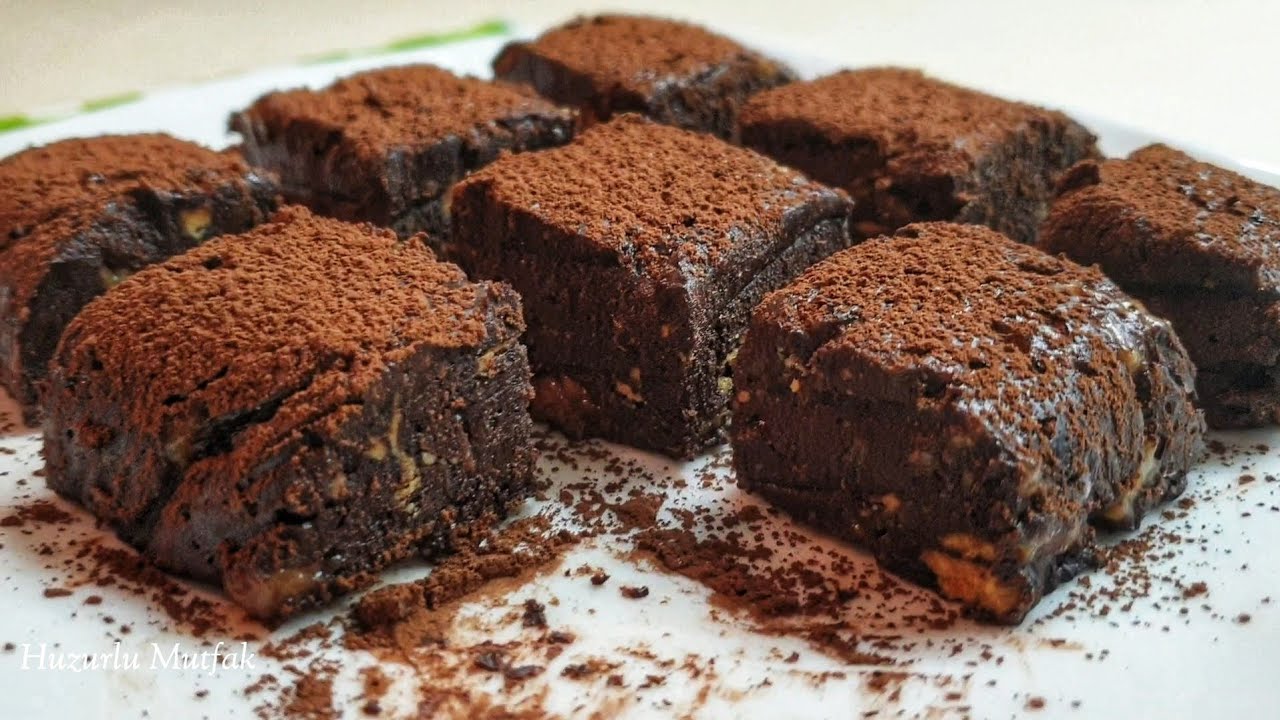 4 MALZEMELİ SAĞLIKLI TATLI❗ŞEKERSİZ ÇİKOLATA DİLİMLERİ 👏 💯