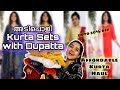 Affordable Kurta Sets with Dupatta ~ upto 50% off / PurPle KohL Megha
