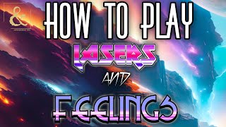 Lasers and Feelings: How to play