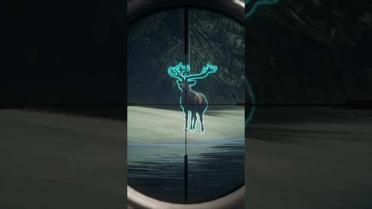 Hunter Call the wild red deer diamond