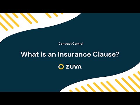 What is an Insurance Clause? | Contract Central