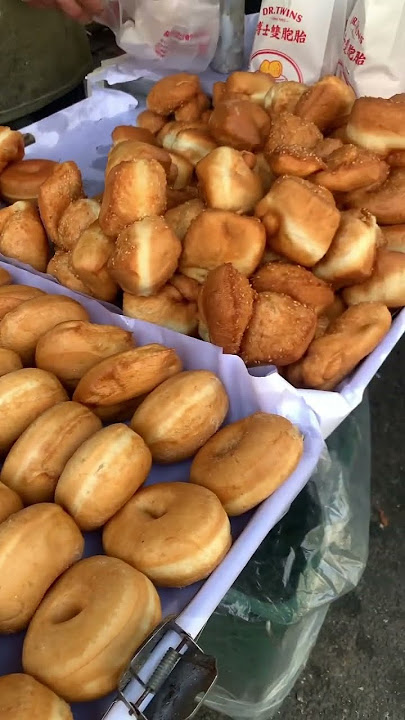 Donat khas pasar taiwan 🤤#shorts #shortvideo #shortsfeed #donat #jajanan #taiwan