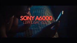 SONY A6000 Low Light | Video Test