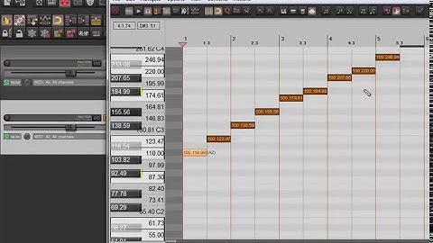 REAPER Script: Sort Items Order based On Their Pitch