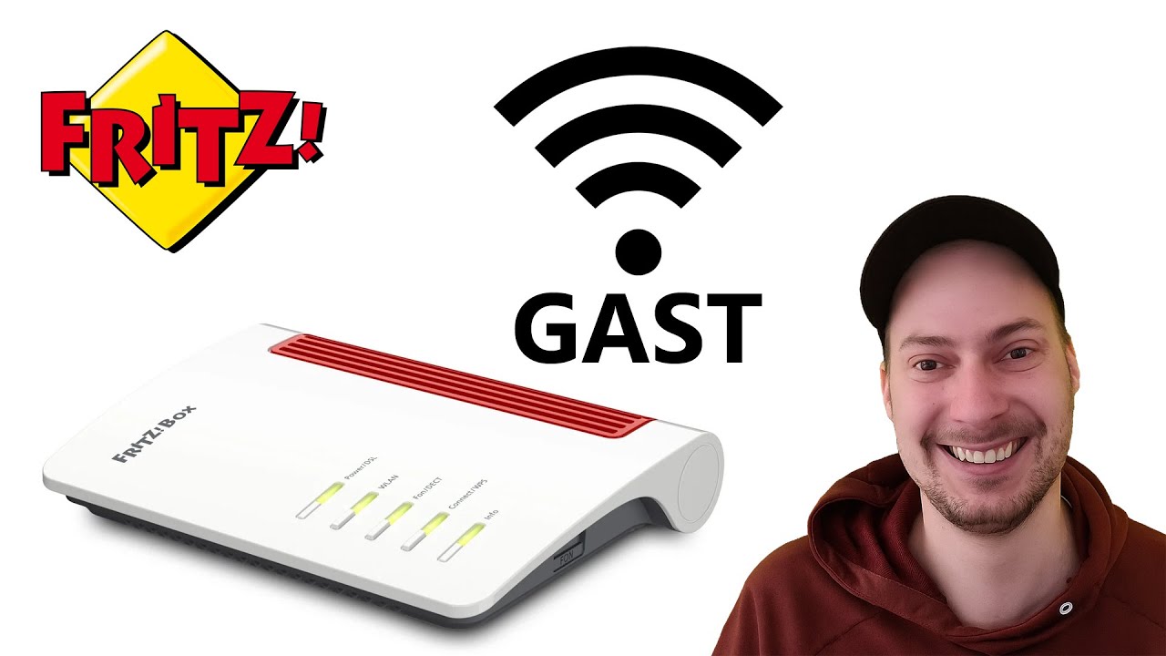 Fritz!Box Gast-WLAN einrichten – in 2 Minuten erklärt! - YouTube