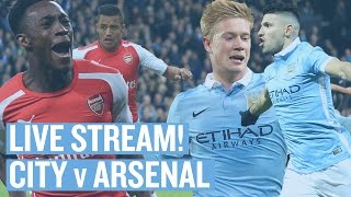 Live coverage of manchester city's barclays premier league game
against arsenal. join us for our hour-long build up show, in-game
audio commentary and post m...