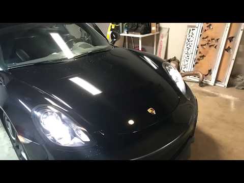 Porsche Cayman 981 Headlight Bulb Install / Upgrade