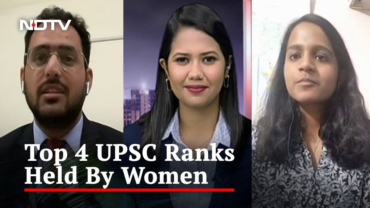Civil Services Results Declared, First 4 Ranks Held By Women