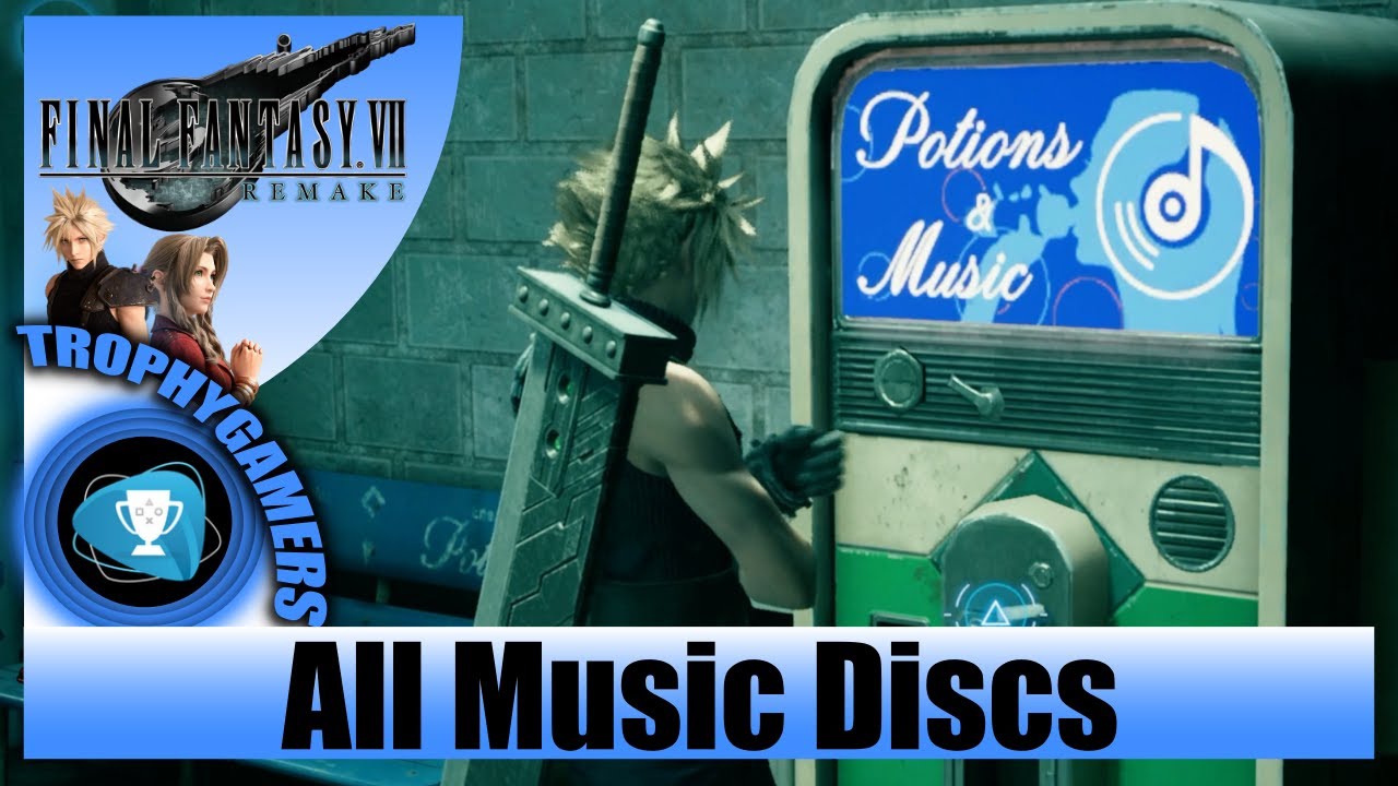 Final Fantasy 7 Music Disc locations: All music locations to unlock the  Disc Jockey Trophy