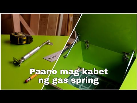 Video: Paano mag-install ng gas lift sa mga kasangkapan?