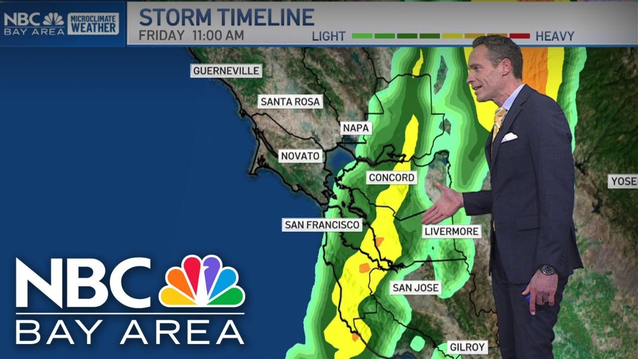Forecast: Bay Area rain returns Friday - YouTube