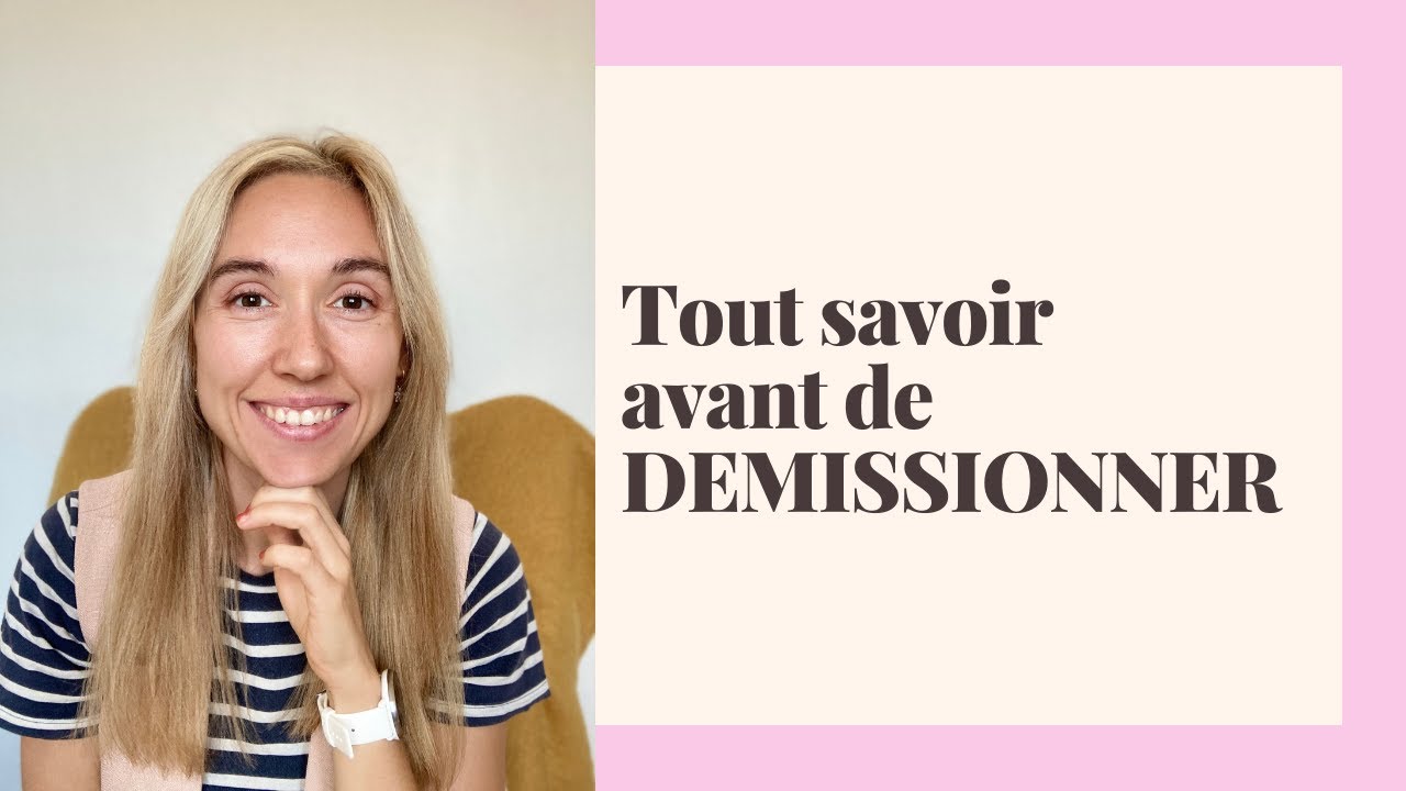 LA DEMISSION : Comment, quand, préavis, pour quoi, conséquences...
