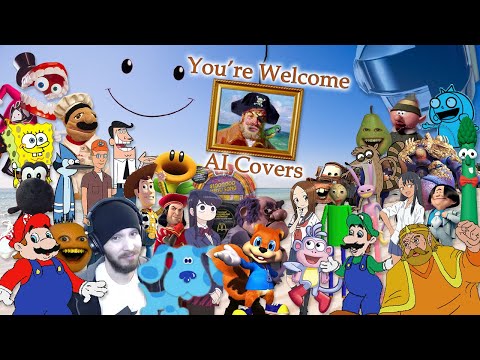 (RVC) You're Welcome (AI Cover Mashup) [Thanksgiving Special] (READ DESC)