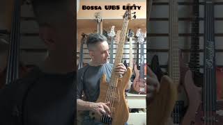 High End Japanese Bass Guitar: Bossa UJB5 Lefty Pre-shipment Test