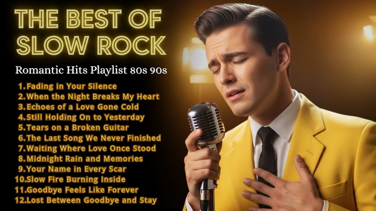 Best Slow Rock Songs Collection | Timeless 80s & 90s Rock Ballads That Touch the Heart