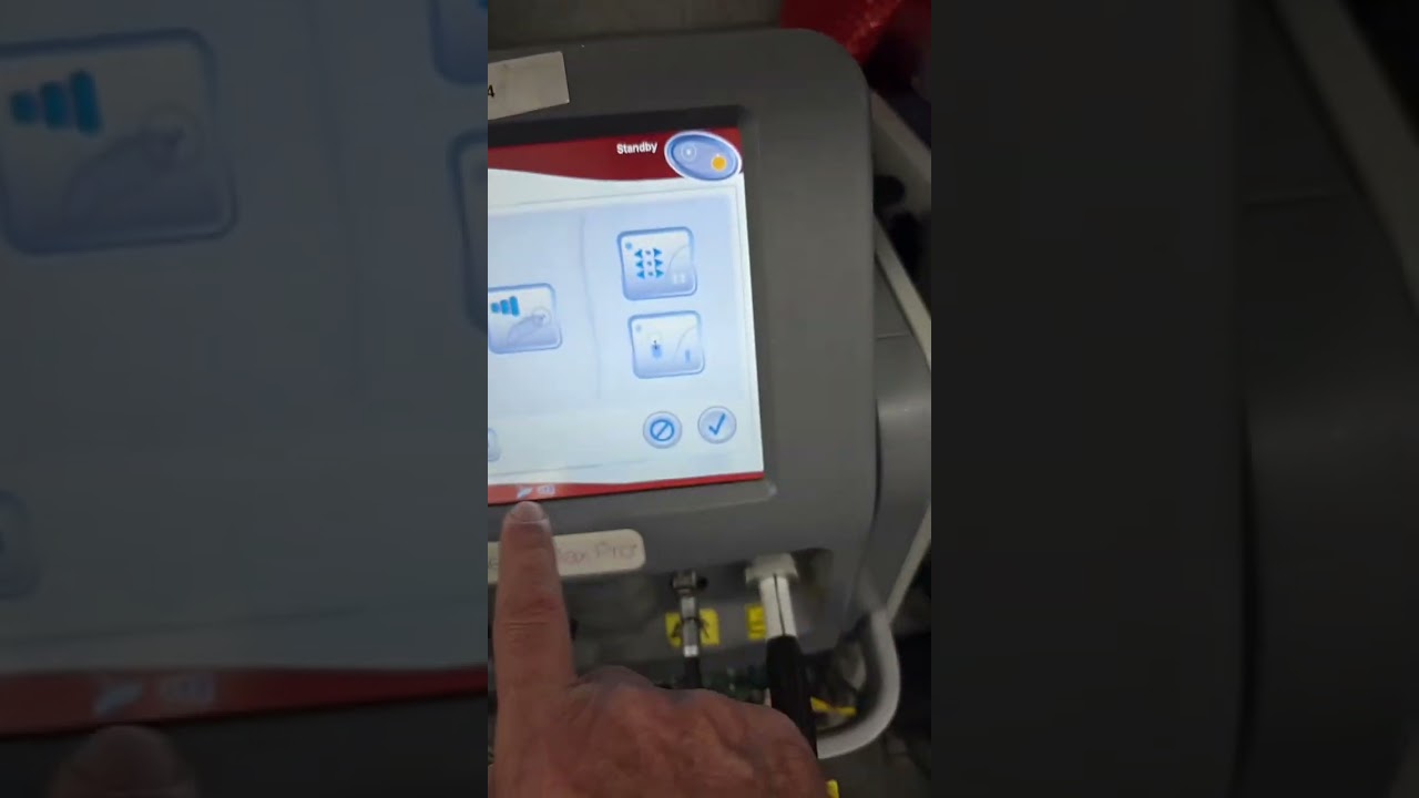 Candela GMAX pro check transmission in the machine with fiber optic cable 02052026