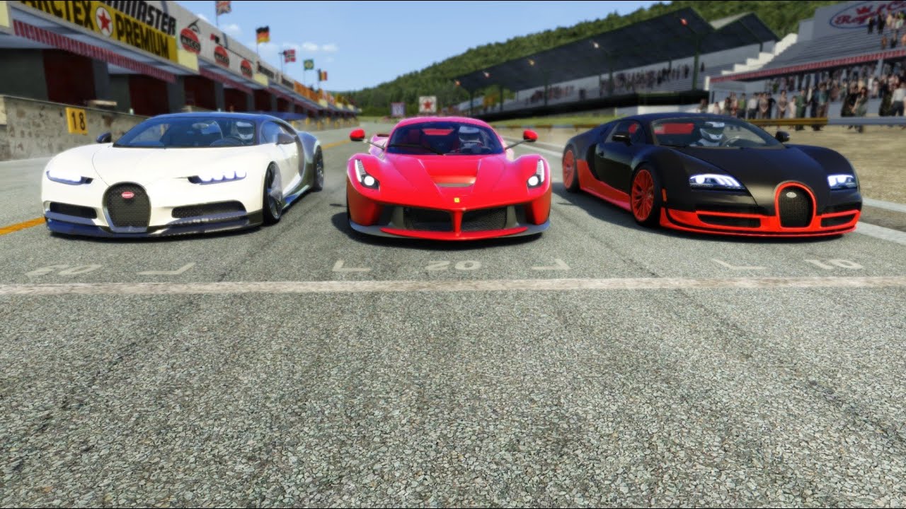 Bugatti vs ferrari