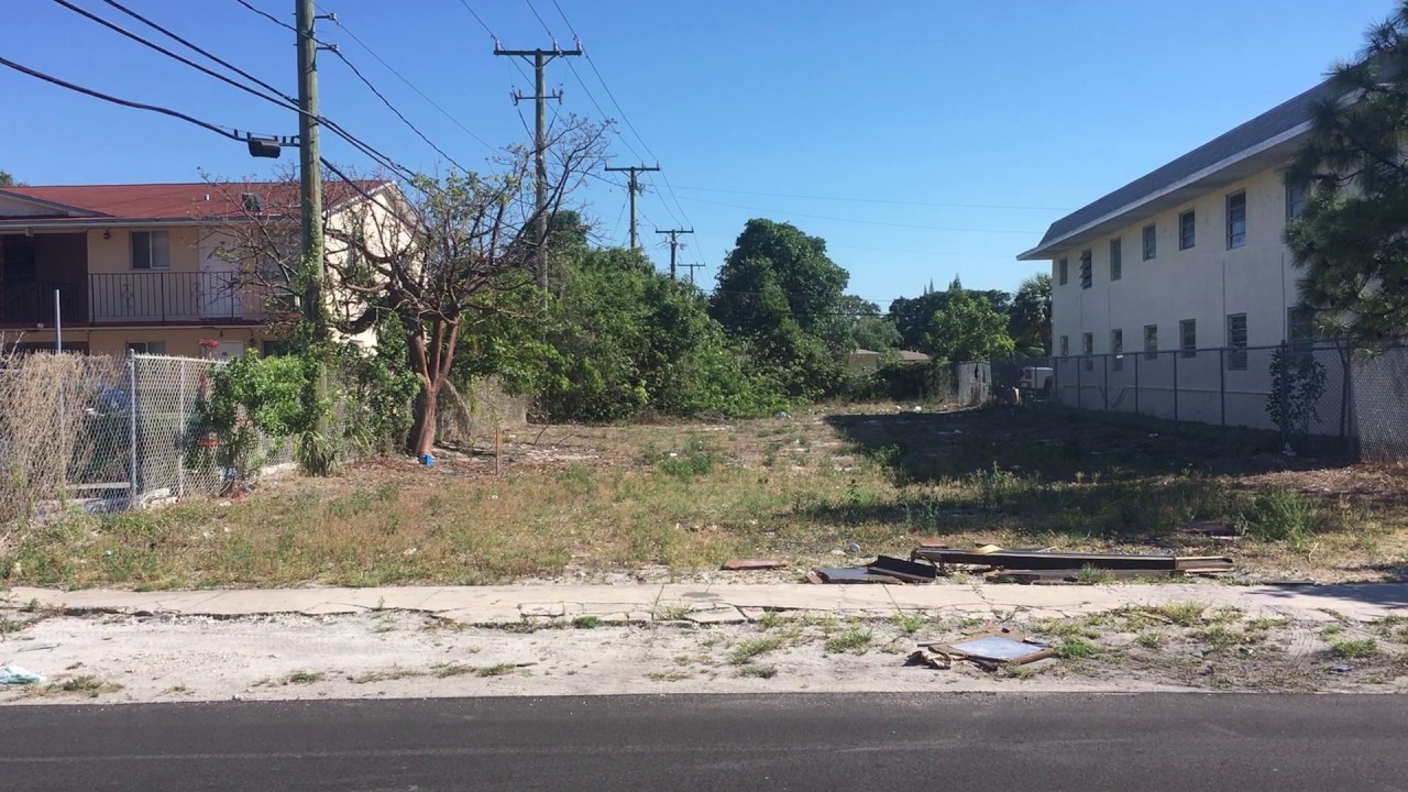Vacant lot for Sale in Hollywood FL YouTube