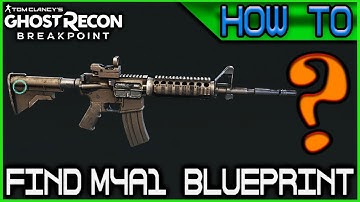How to get the M4A1 Blueprint 🞔 No Commentary 🞔 Ghost Recon Breakpoint