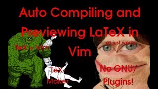 Autocompile and Preview LaTeX in Vim Profile