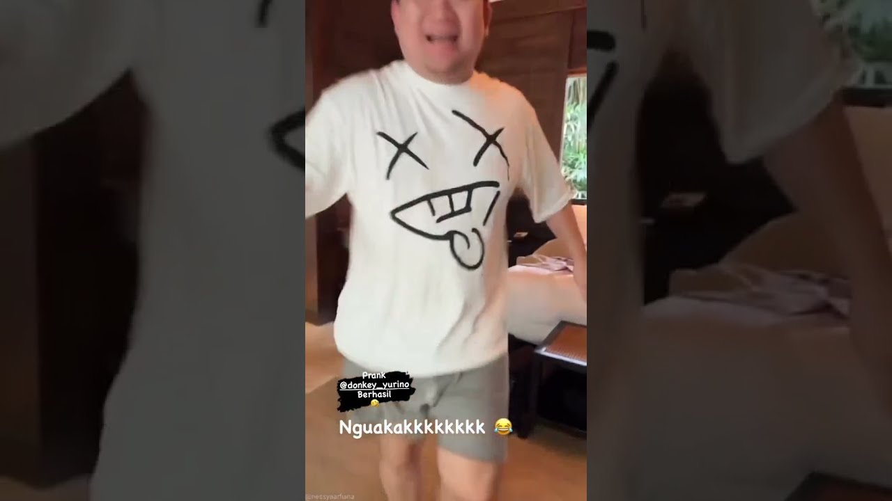 Donkey di prank econ ?! Ngakak 