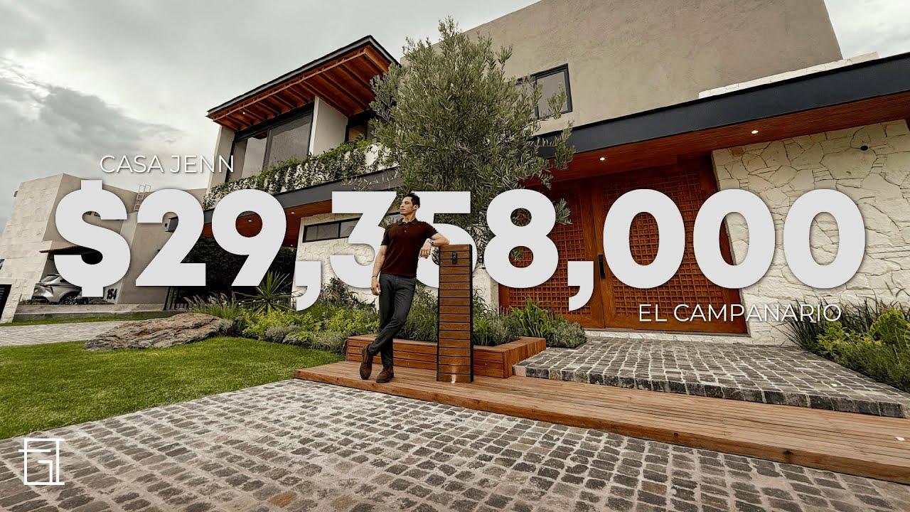 ¡CASA DE LUJO: COCINA CON NATURALEZA INTEGRADA! l $29,358,000 l El Campanario