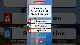 🏛️ What is the oldest city in the United States? 🗺️🇺🇸 #Shorts #usaquiz #history