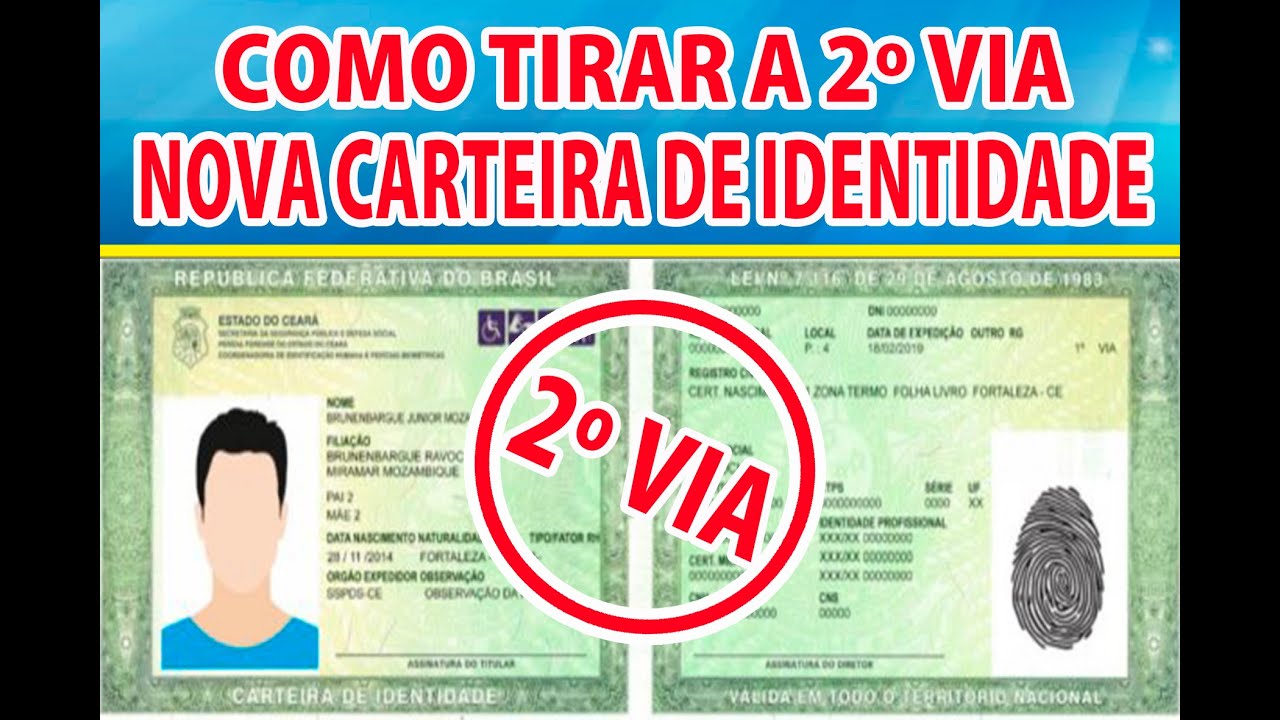 COMO TIRAR 2ª VIA DA NOVA CARTEIRA DE IDENTIDADE, 2022! (agendamento), PASSO A PASSO 100% ONLINE.