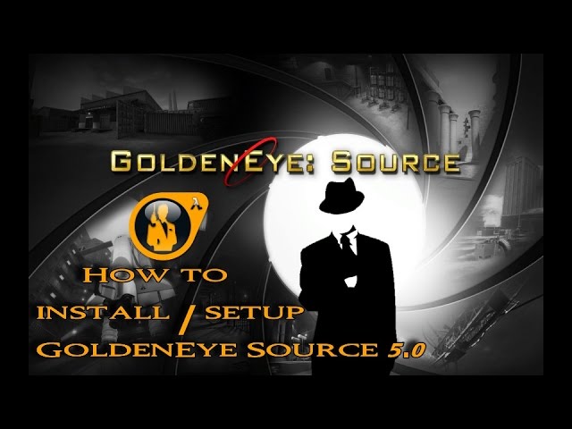 how to install goldeneye source