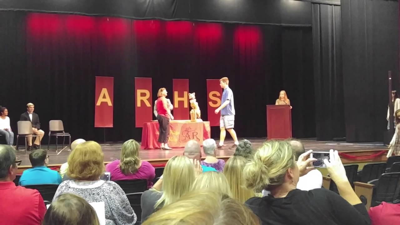 Logan's High School Ring Ceremony YouTube