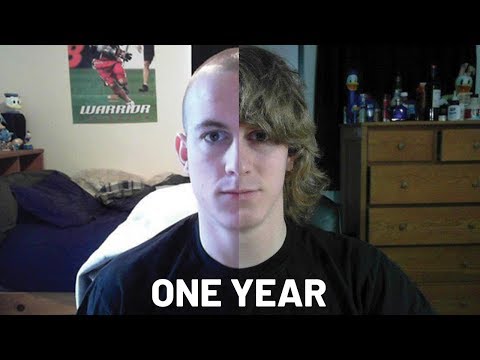 Picture A Day - Hair Growing 1 Year - Time-Lapse