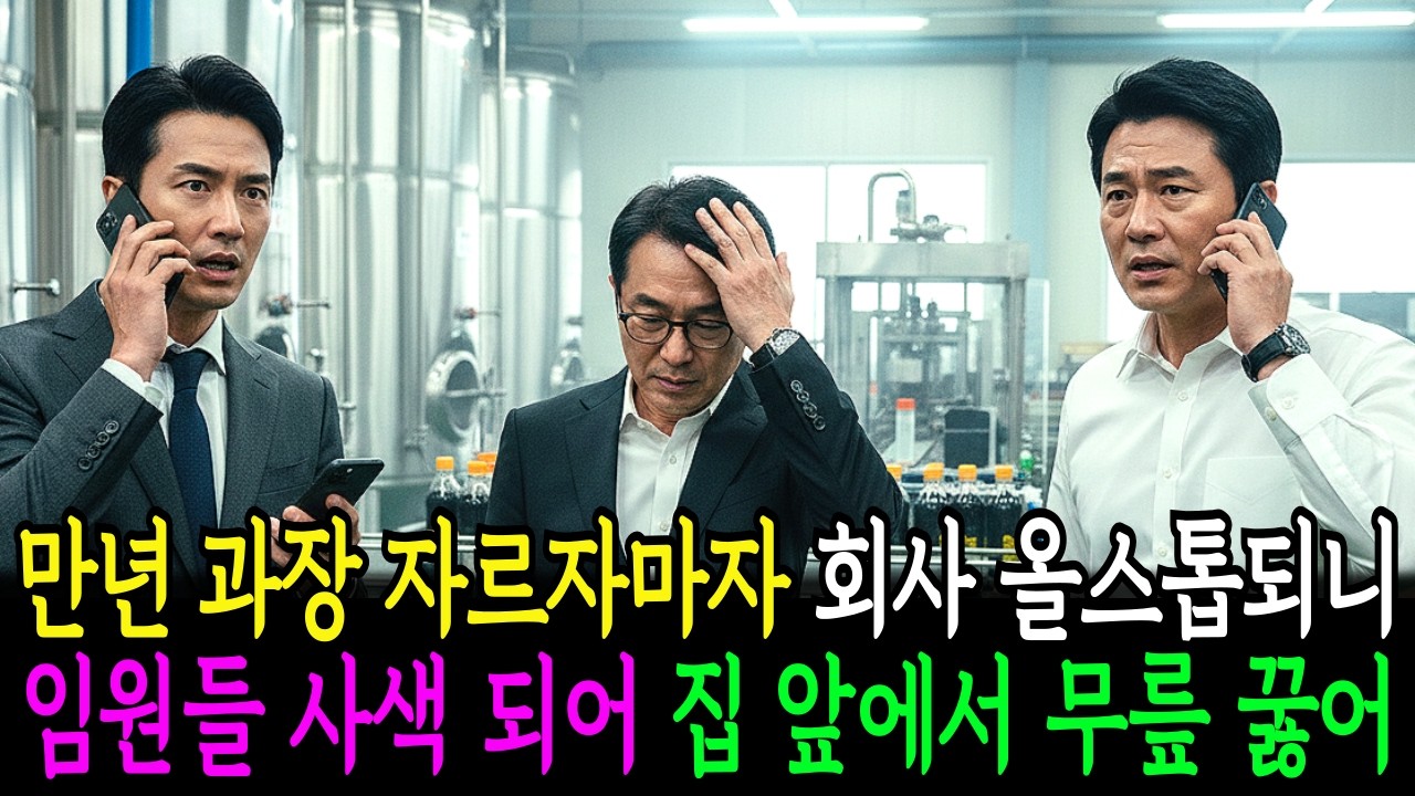 사표 던진 만년 과장 잡으려고 회사 임원들이 굴욕 무릅쓰고 먼저 전화를 건 사연