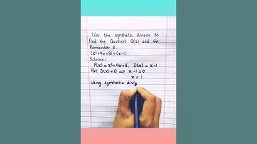 Synthetic Division Method Class 10 #shorts