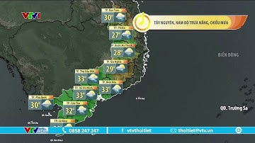 Dự báo thời tiết 5h30 - 06/06/2023 | Cả nước sáng nắng, chiều mưa giông | VTVWDB