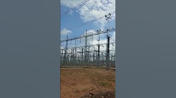Electrical Test 500kV System. #shorts